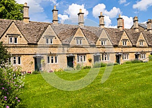 Historic Terraced Houses in an English Village