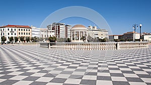 The historic Terrazza Mascagni in Livorno, Italy photo