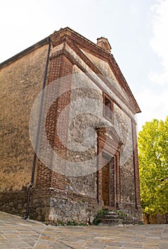 Church in San Lorenzo a Merse, Tuscany photo