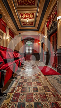 Historic theater restoration that improves functionality while preserving aesthetic photo