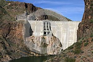 Historic Theodore Roosevelt Arizona Dam photo