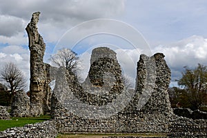 Historic Thetford Priory Ruins, Norfolk, England, UK.