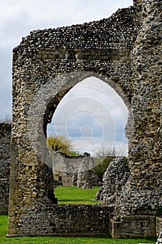 Historic Thetford Priory Ruins, Norfolk, England, UK.