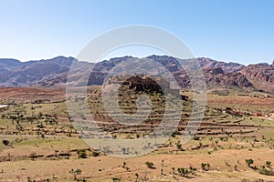 Historic Tizourgane village in the Anti-Atlas mountains