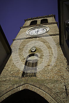 Historic tower at Lendinara, Rovigo province photo