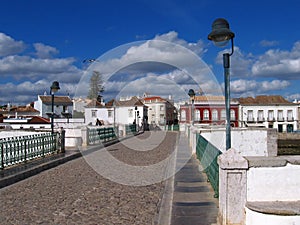 Historic town Albufeira in Algarve,Portugal photo