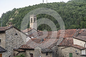 Historic town of Bagno di Romagna, Italy