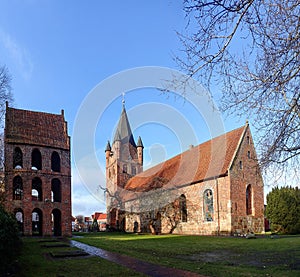 Historic town church in Niedersachsen photo