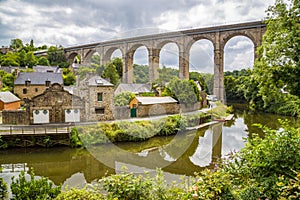 Historic town of Dinan, Bretagne, France