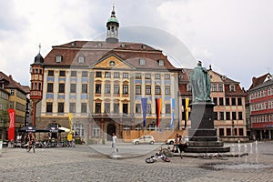 Historic town hall in Coburg