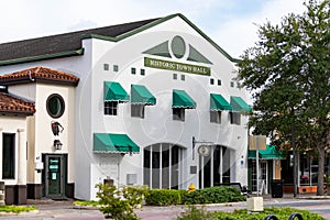 Historic town hall in Homestead Florida photo