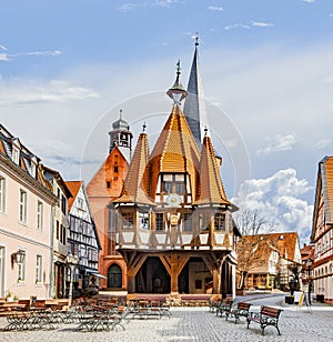 Historic town hall of Michelstadt