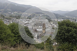 The historic town of MondoÃÂ±edo, Lugo, Galicia photo