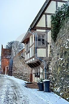 Historic Town Wall And Guard House, Neubrandenburg, Germany