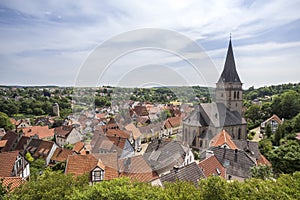 Historic town warburg germany