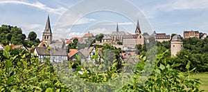 Historic town warburg germany