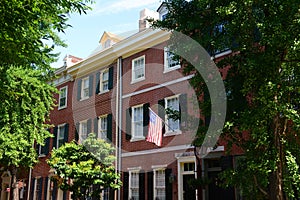 Historic townhouse in Philadelphia, Pennsylvania