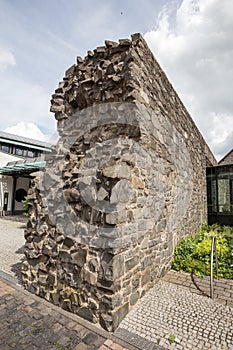 Historic townwall alsfeld hessen germany