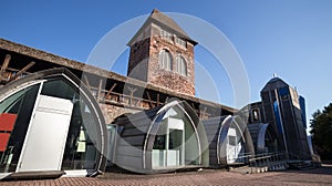 Historic townwall and nibelungen museum worms photo