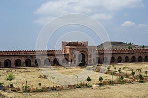 Historic Traders Protection Sarai Fort in Central India photo