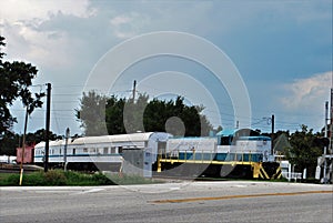 Historic Train in Fort Meade Florida photo