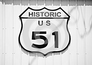 Historic U.s. Highway 51