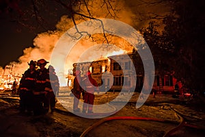 Historic Vermont Farm Fire
