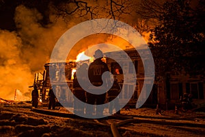 Historic Vermont Farm Fire