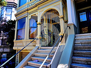 Historic Victorian house in San Francisco CA