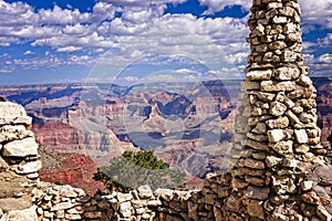 Historic Viewpoint over Grand Canyon