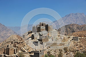 The historic village Al Ain, Saudi Arabia