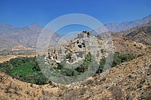 The historic village Al Ain, Saudi Arabia