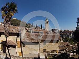 Historic village Asolo Treviso Italy