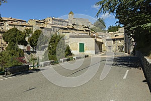 Historic village of Aurel in France, Europe photo