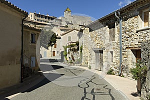 Historic village of Aurel in France, Europe photo
