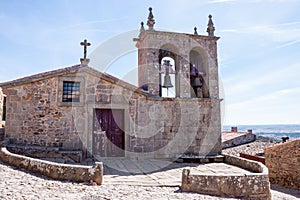 Rocamador Church in Portuguese town of Castelo Rodrigo photo