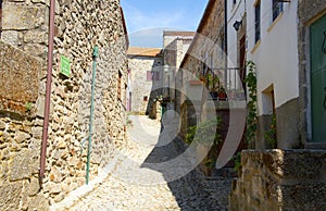 Historic village of Linhares in Portugal