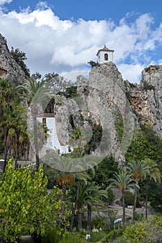 Historic village on rocks - Guadalest, Spain