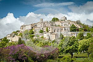 Historic village of Simiane-la-Rotonde photo