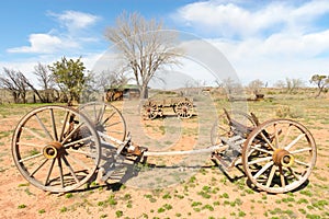 Historic wagons photo