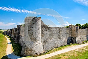 Historic Walls of Provins, Seine et Marne, France photo