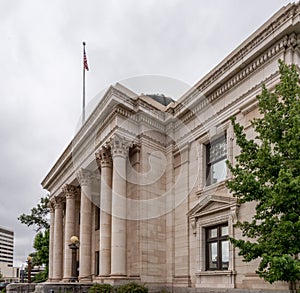 The historic Washoe County Courthouse in Reno, Nevada