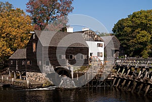 Historic water mill, Philipsburg Manor, NY