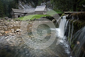 Vodný mlyn Oblazy v Kvačianskej doline, Slovensko