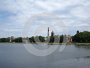 Historic Waterworks building in Boston