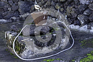 Historic wells on El Hierro. These have made important contributions for the population to survive during drought.