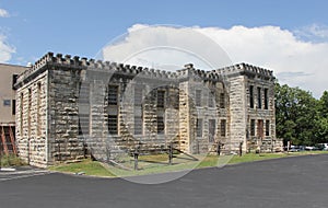 Historic Williamson County Jail Building Located in Georgetown Texas