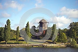 Historic windmill, Djurgarden, Stockholm