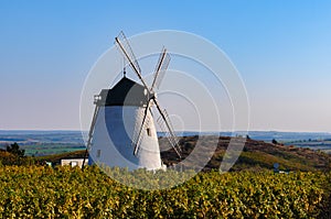 Historic windmill in retz