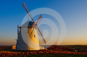 Historic windmill in retz